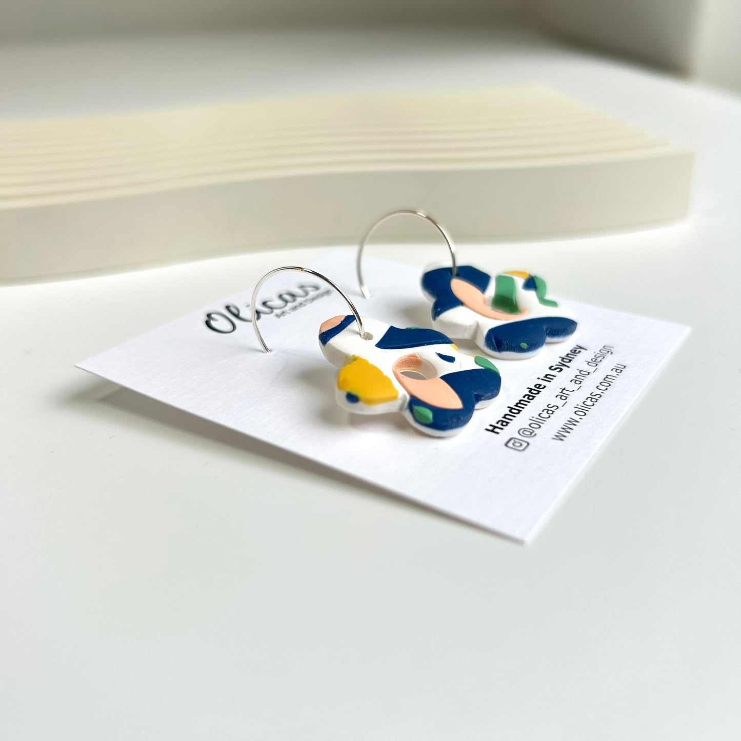 Flora Hoops in 'Colour Collage'