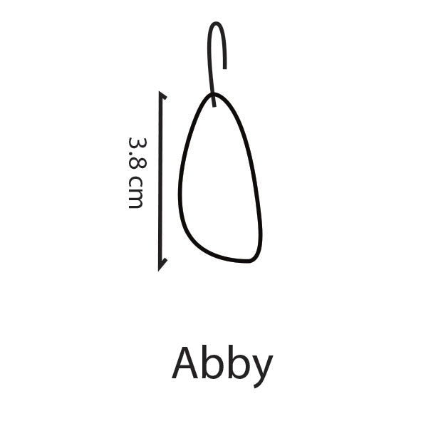 Abby Dangles in Blue Wiggles Pattern