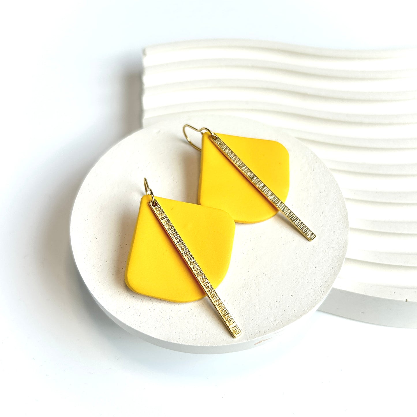 Lupita Dangles in Yellow
