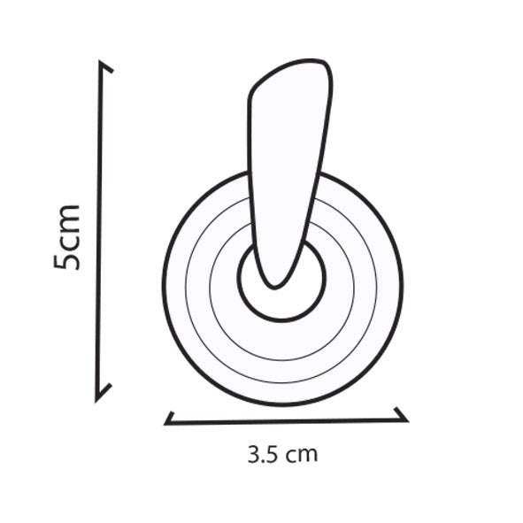 Isabella Studs in Block Colours