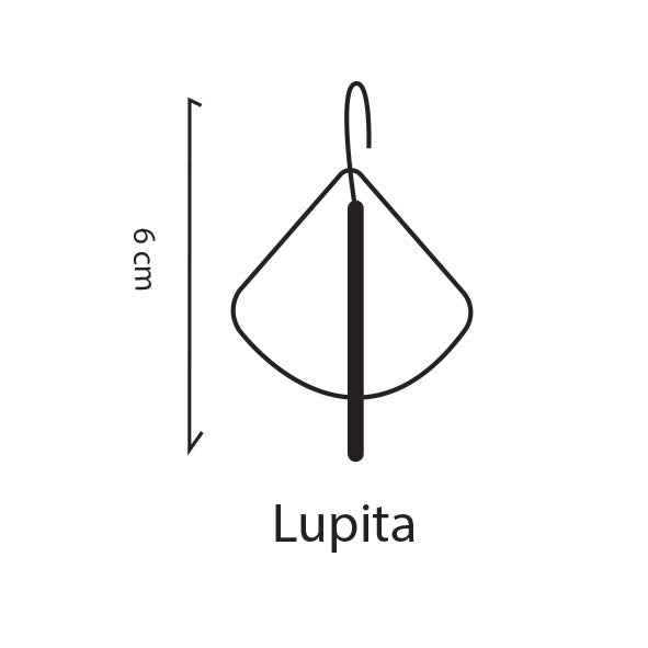 Lupita Dangles in Block Colours