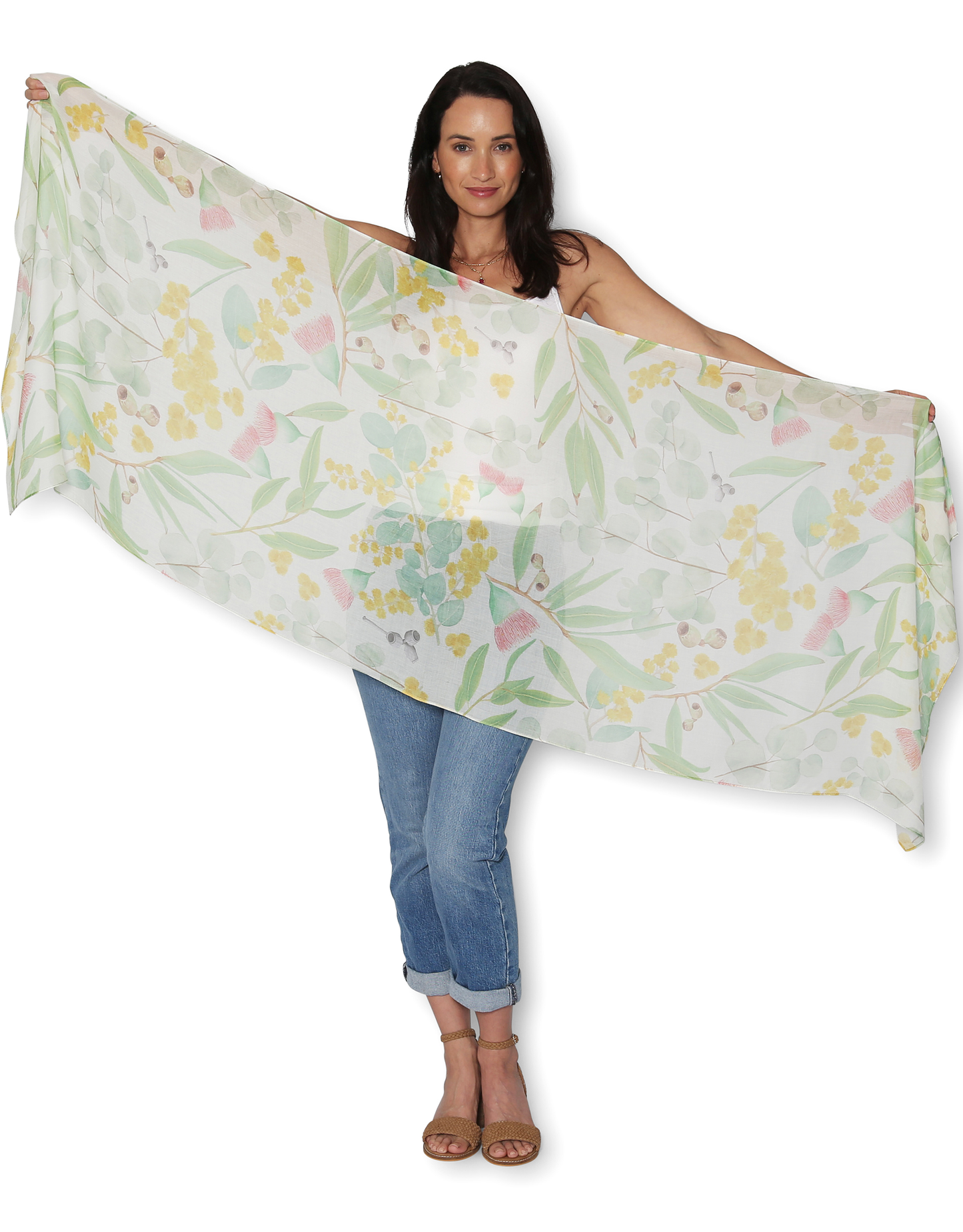 Scarf - Australian floral