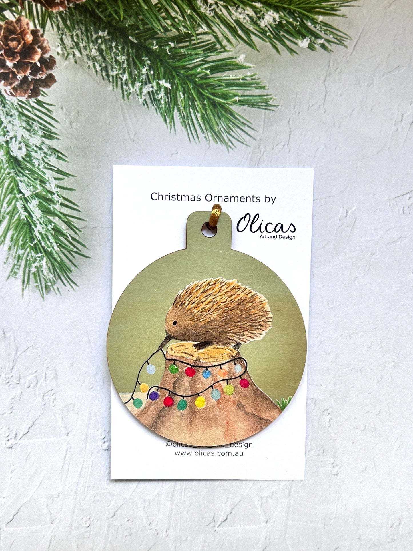 Wooden Ornaments / Australian animals ornaments