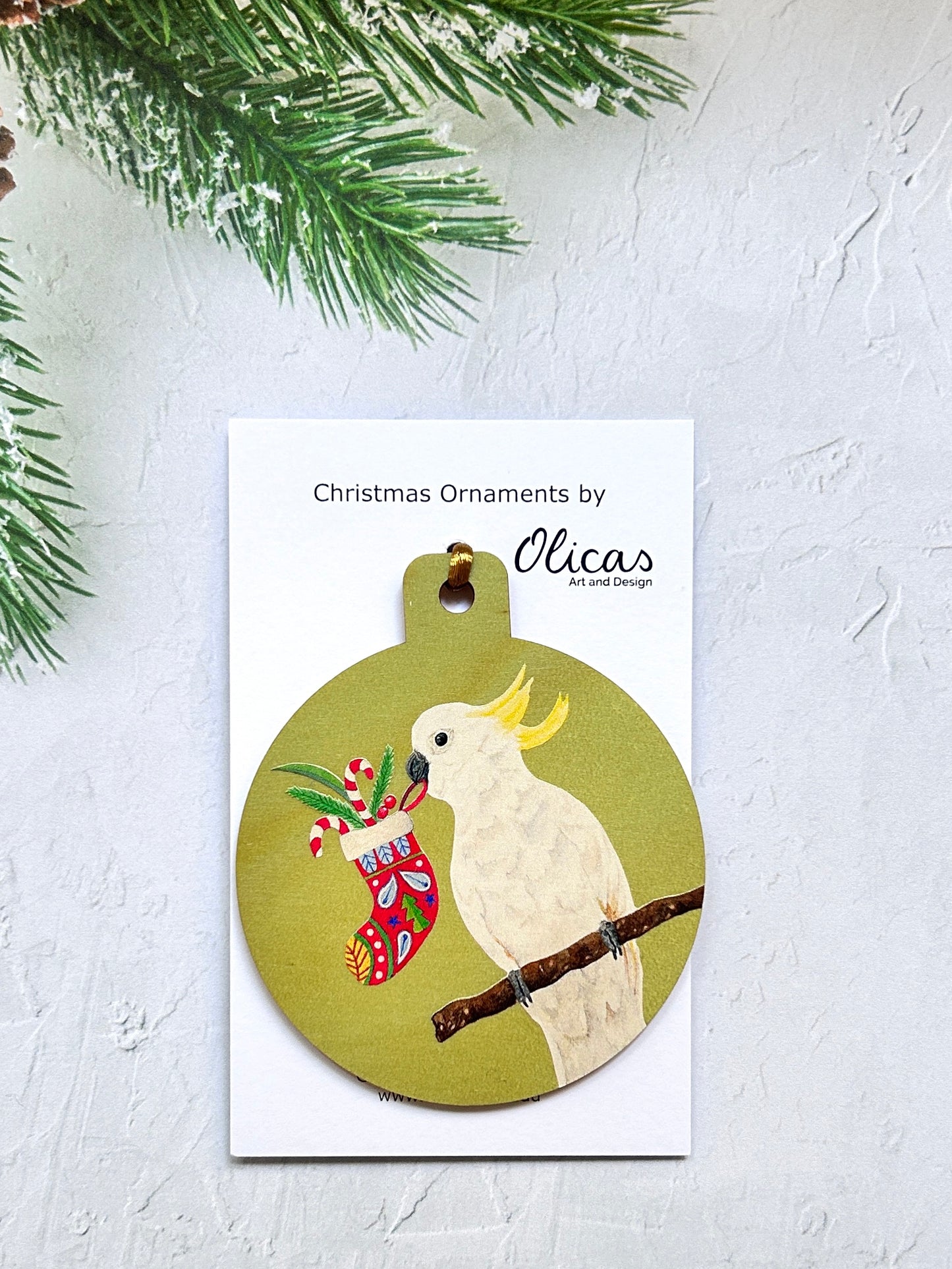 Wooden Ornaments / Australian animals ornaments