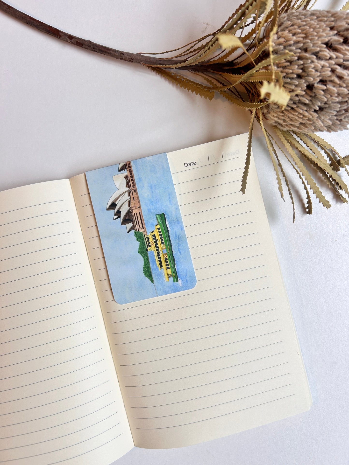 Magnetic Bookmarks / Watercolour Bookmarks