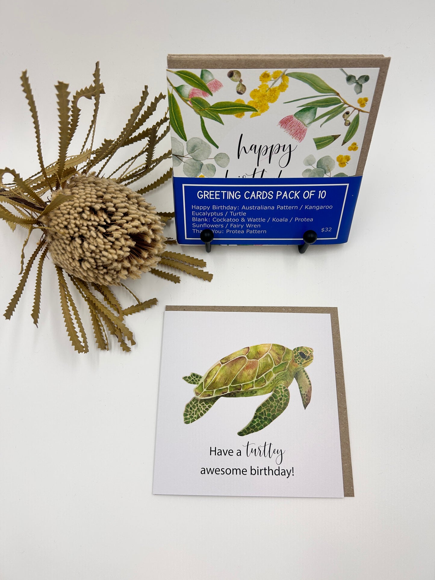 Watercolour Greeting Card Pack of 10