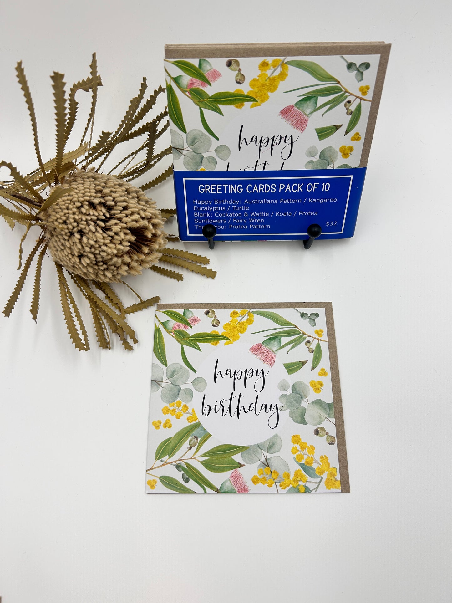 Watercolour Greeting Card Pack of 10