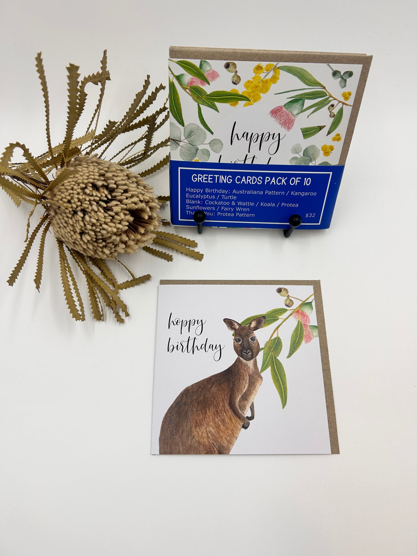 Watercolour Greeting Card Pack of 10
