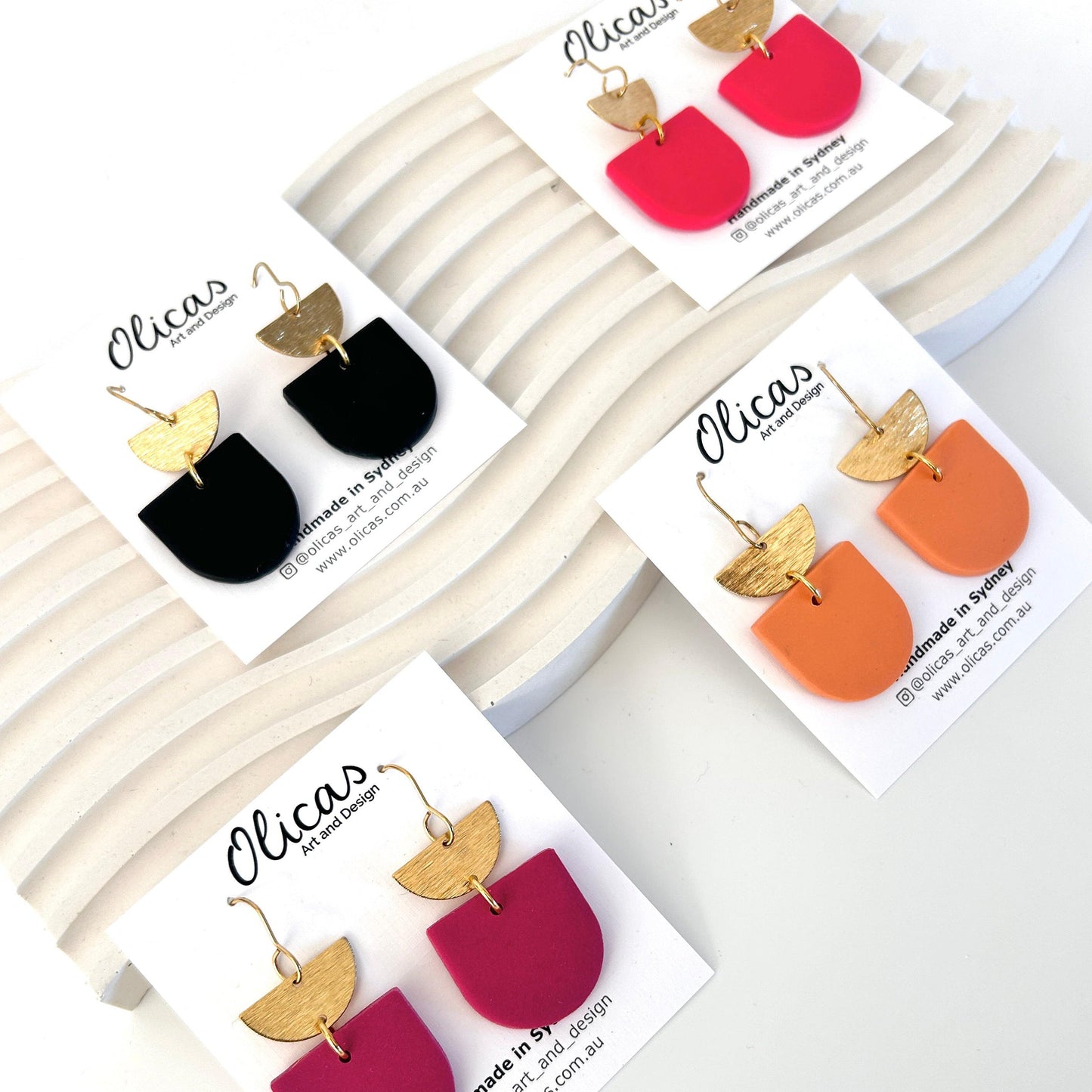 Lexi Dangles in Block Colours