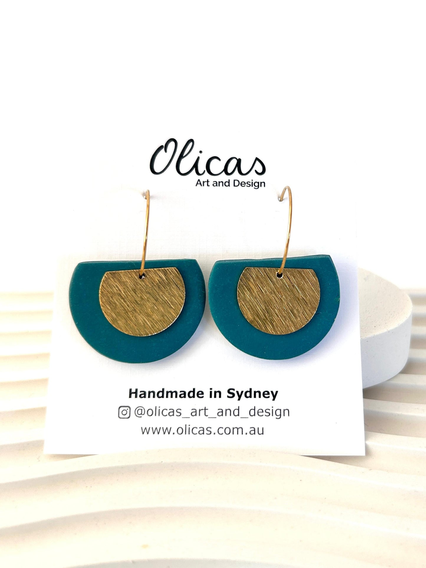 Wendy Dangles in Block Colours