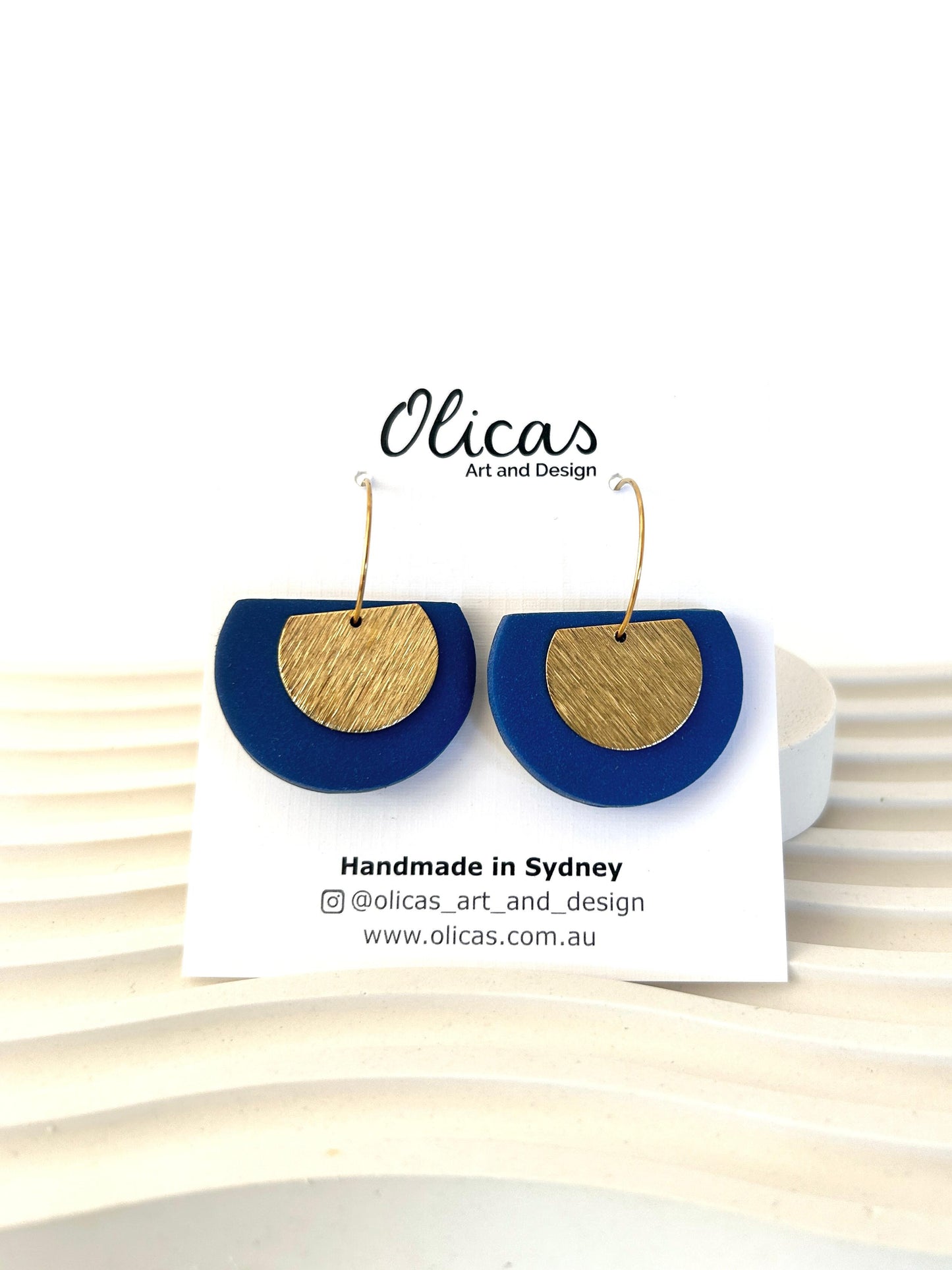 Wendy Dangles in Block Colours