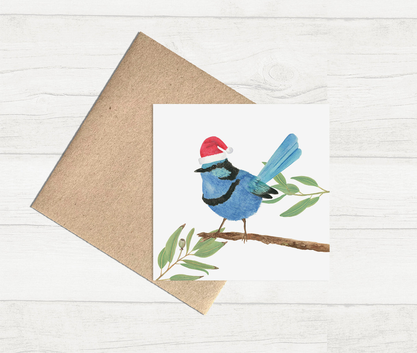 Watercolour Christmas Card Pack of 10