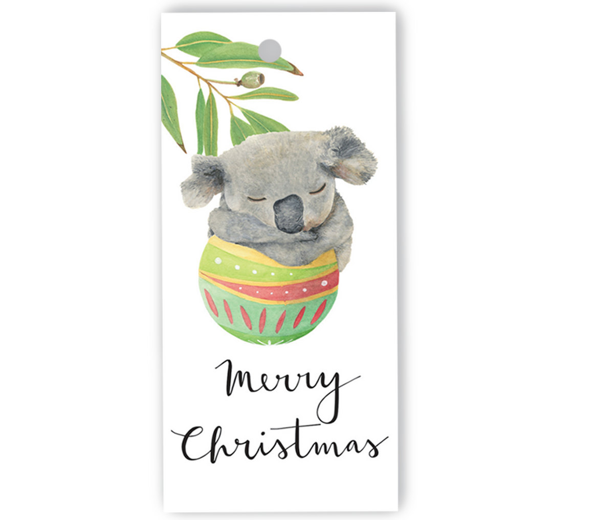 Watercolour Christmas Gift Tags