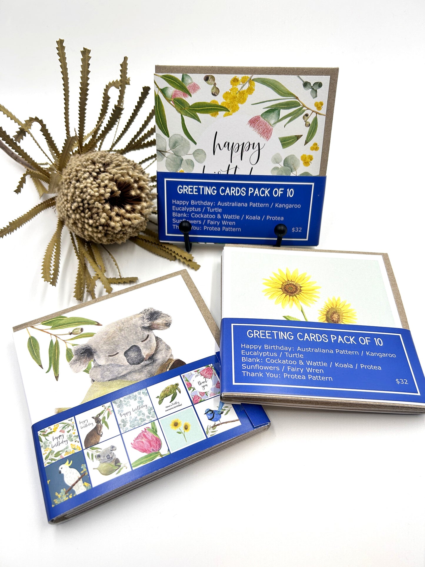Watercolour Greeting Card Pack of 10