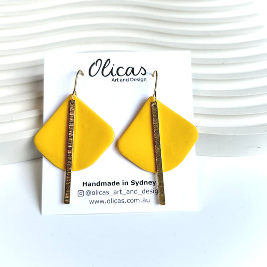 Lupita Dangles in Yellow