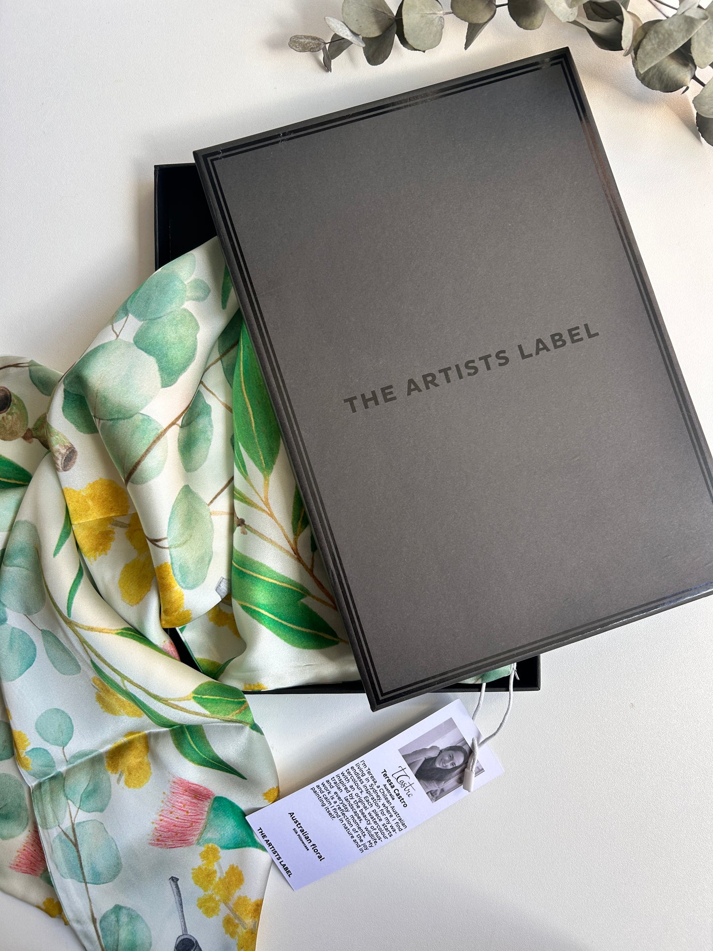 Silk Pillow Cases - Australian floral