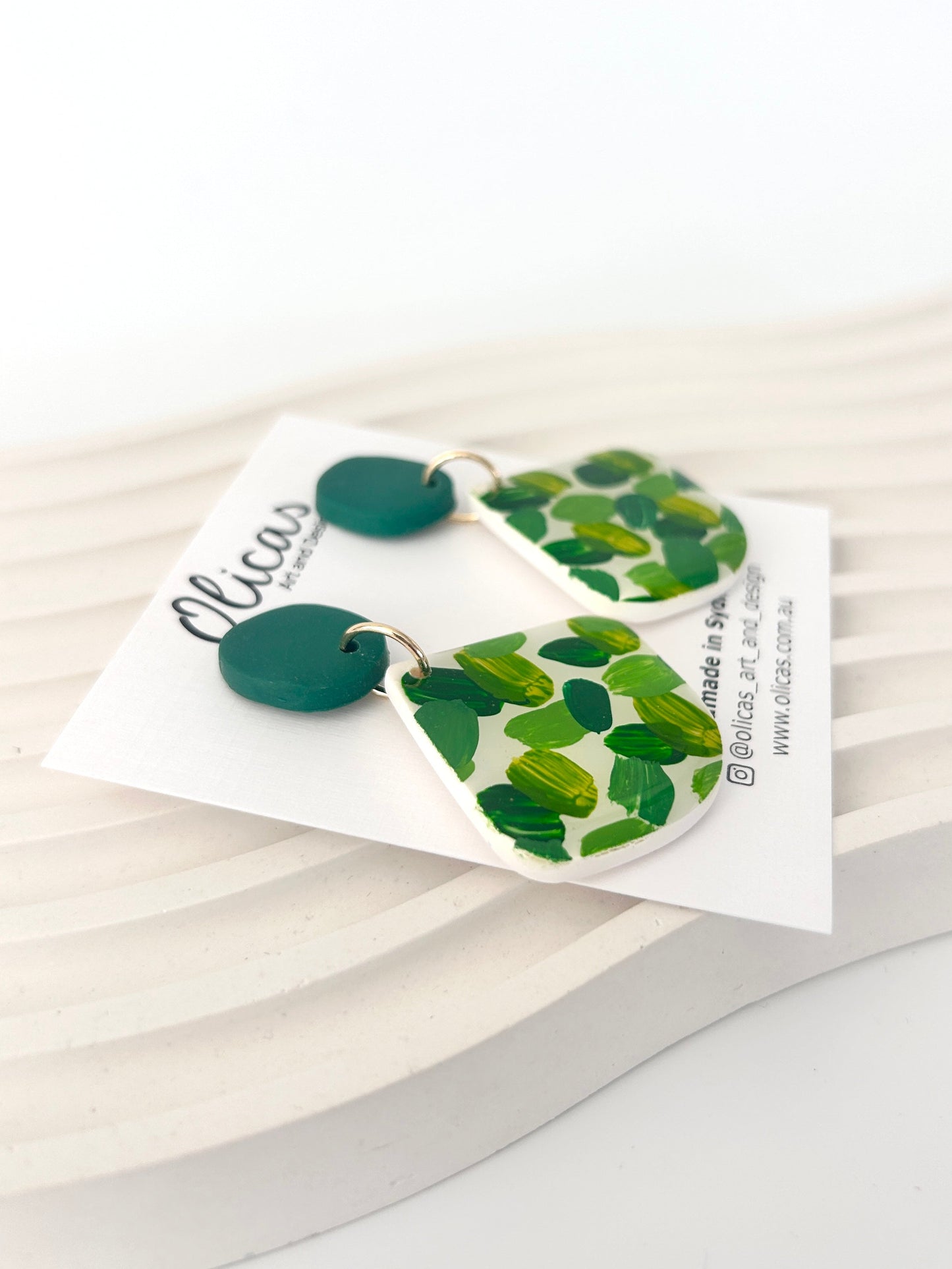 Zoe Hand Painted Dangles