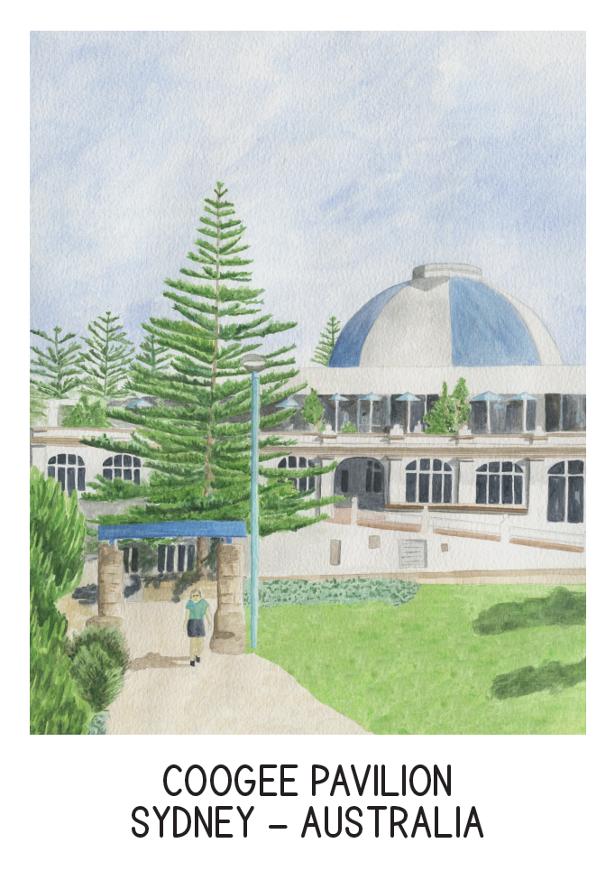 Postcard - Coogee Pavilion