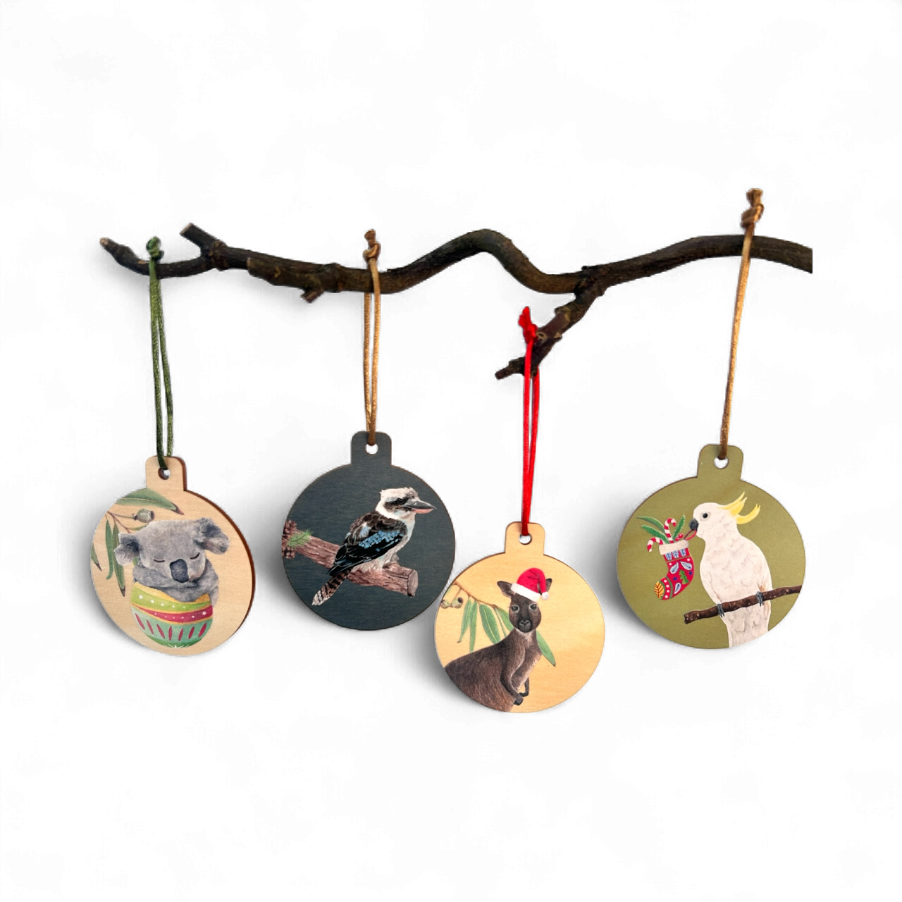 Wooden Ornaments / Australian animals ornaments