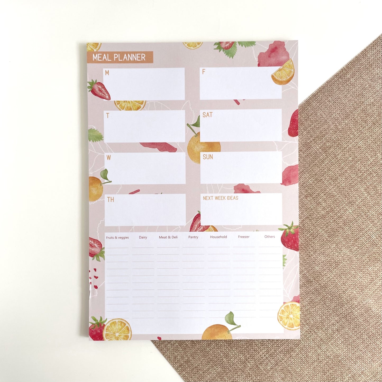 Task and Meal Planner Bundles